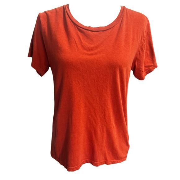 Jungmaven Hemp Tee Bundle (2) Size S | USA Made Basics Navy and Rust - Picture 2 of 8